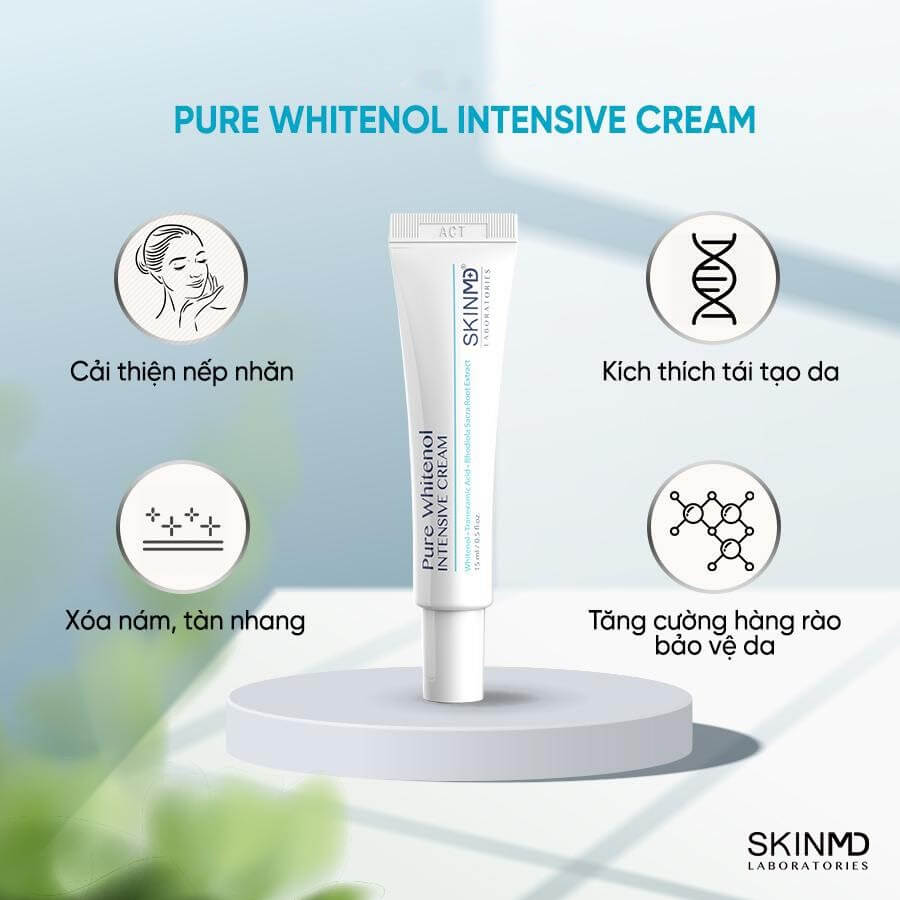 Kem hỗ giảm giảm nám SkinMD